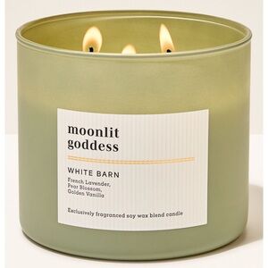 “Moonlit Goddess” 3-Wick Candle by Bath & Body Works, 14.5 oz / 411 g, NWT base